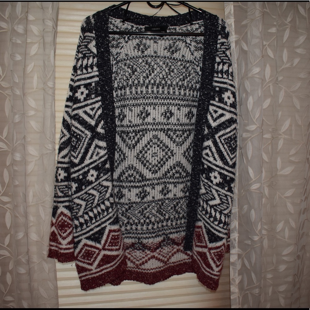 F21 Knit Cardigan